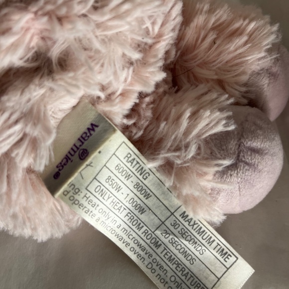 Warmies Pink/Purple Unicorn Plush Stuffed Animal Weighted microwaveable - Picture 7 of 7
